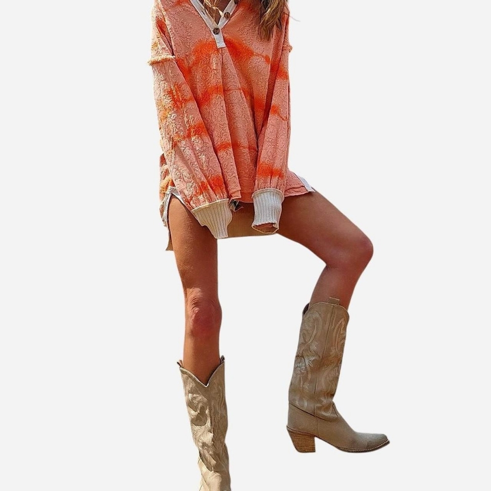 Jeffrey Campbell Tan Suede Western Boots - Picture 2 of 9